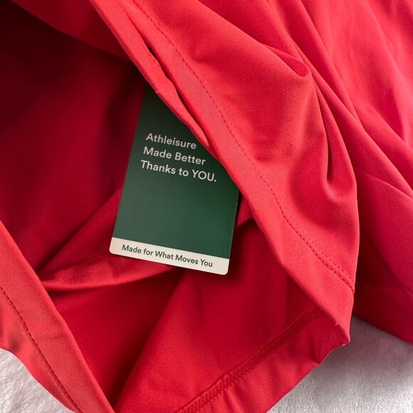 Halara Women’s SoftZero Airy Super High Waisted Flowy Shorts Pockets Sz M Coral - Picture 7 of 9